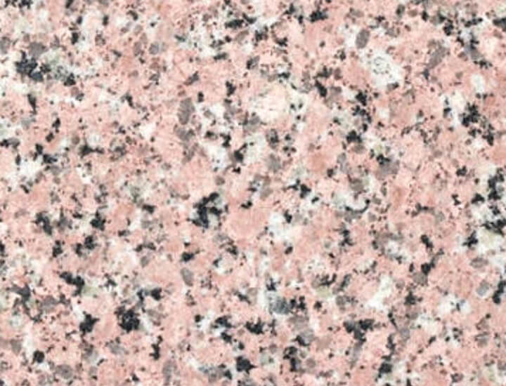 rosy pink granite
