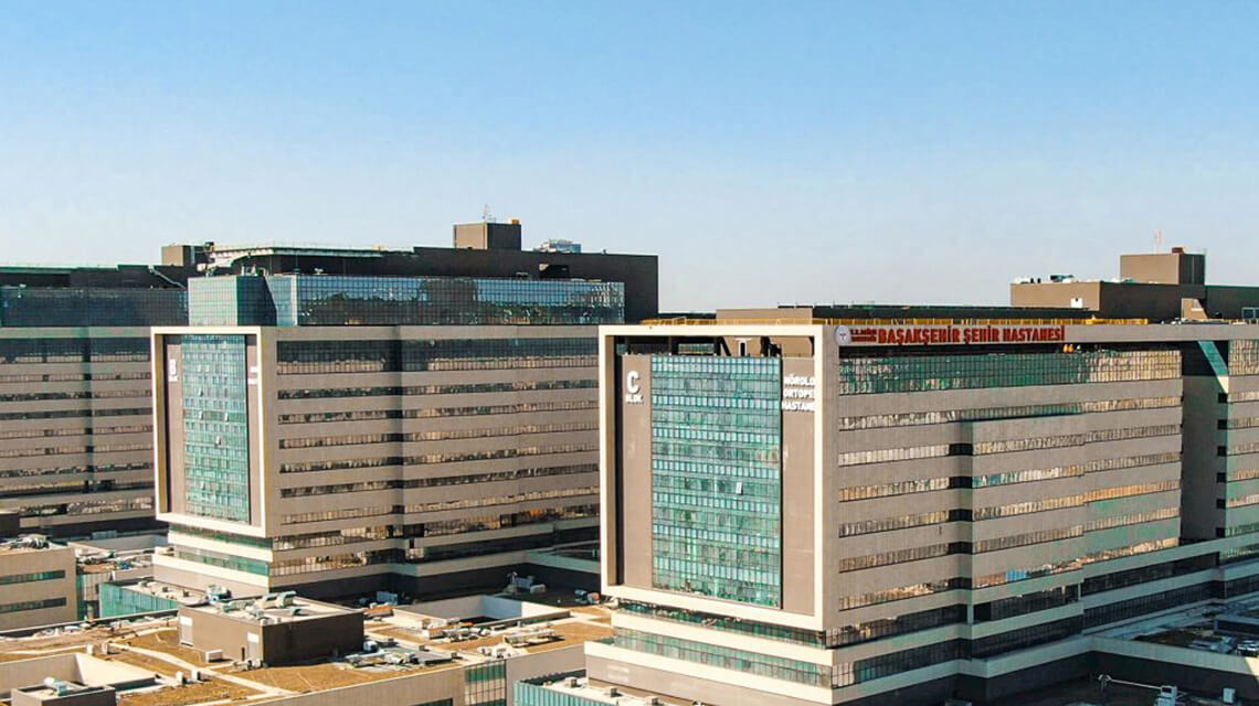ikitelli şehir hastanesi mermer kaplama